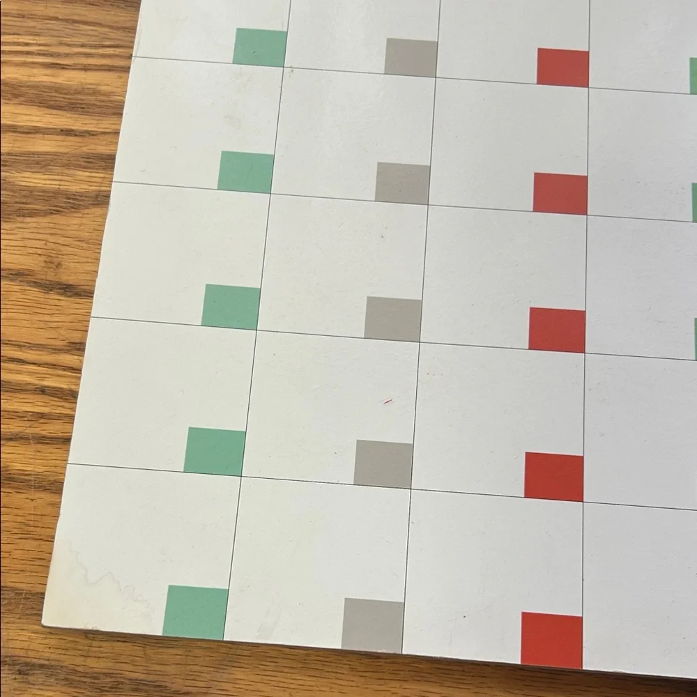 Colorful Monthly Planner for Home Office